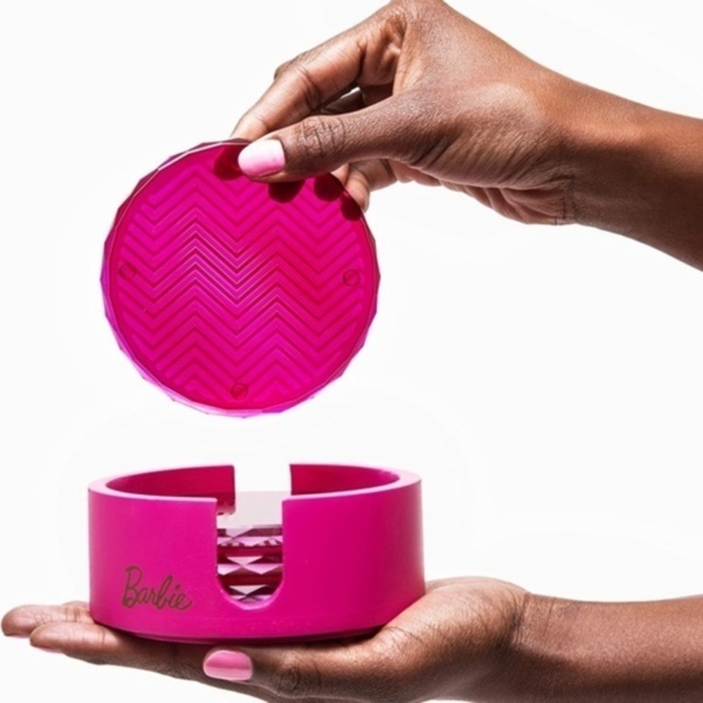Hot pink Barbie coasters​